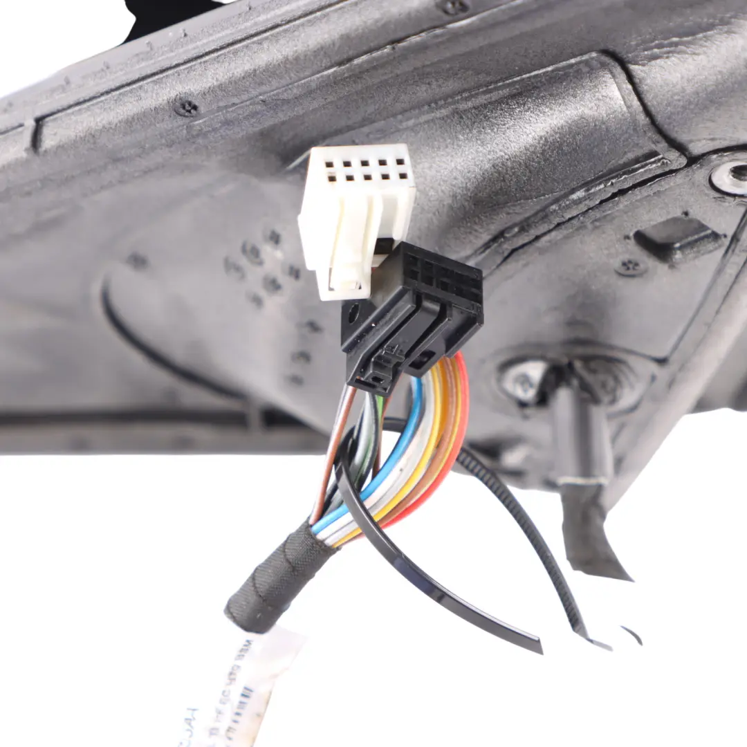 Mercedes ML W166 Wing Mirror Right O/S Power Fold Auto Dim Black - 040 - SKU RHD-A1668100001-BLK - Part number A1668100001