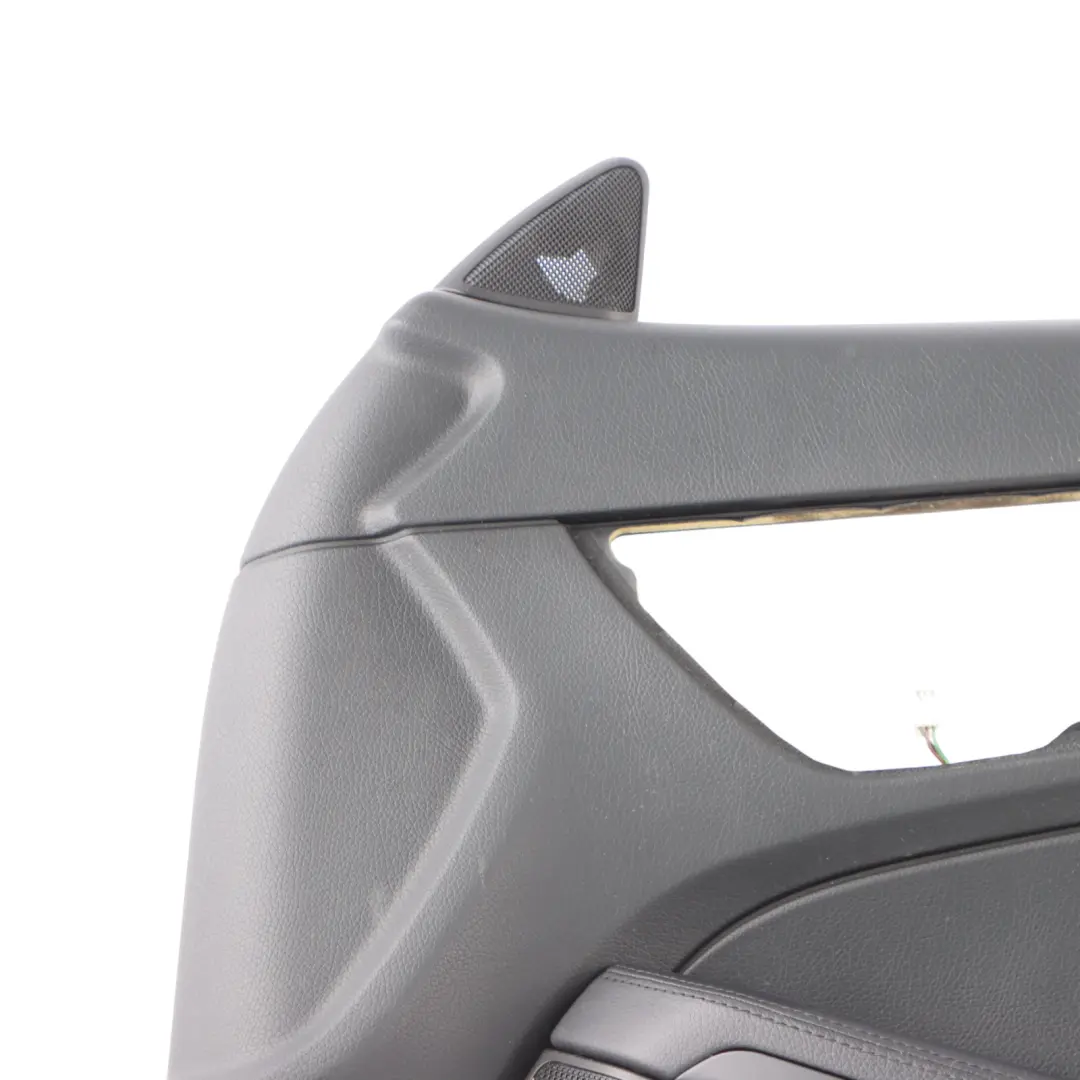 Mercedes R172 Door Card Panel Right O/S Leather Black - SKU RHD-A1727209200-1 - Part number A1727209200