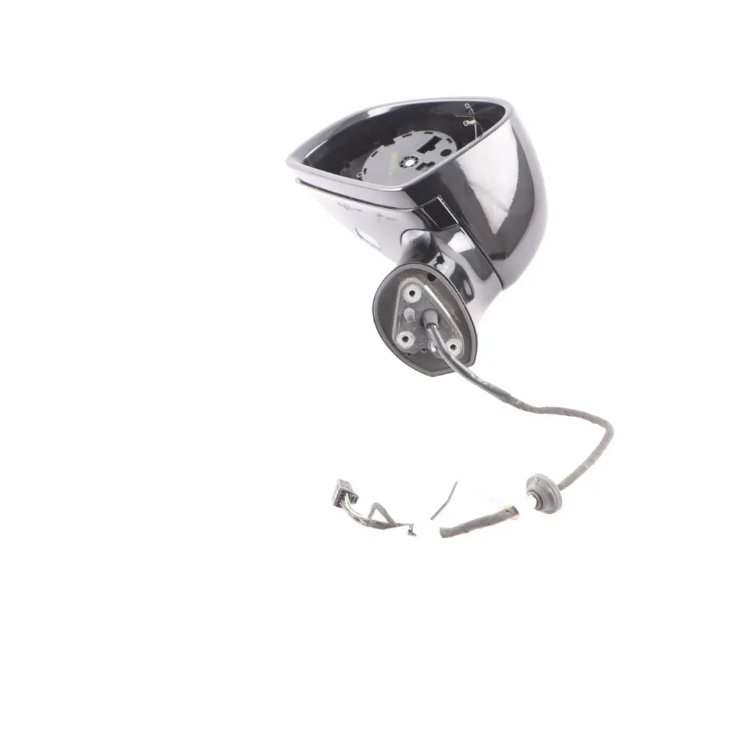 Mercedes SLK R172 Wing Mirror Outside Left N/S Black Schwarz - 040 - SKU RHD-A1728101700-BLA1 - Part number A1728101700