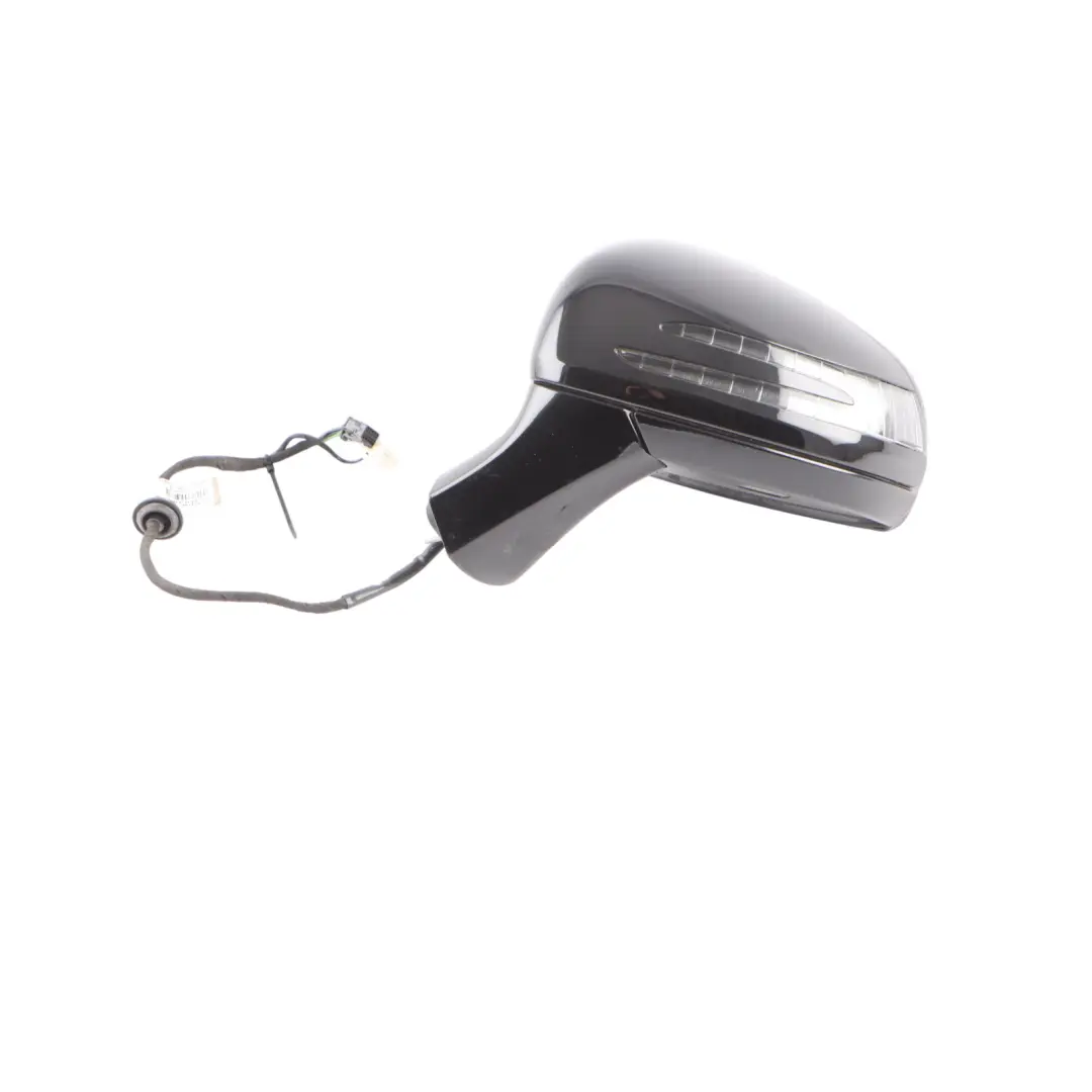 Mercedes SLK R172 Wing Mirror Outside Left N/S Black Schwarz - 040 - SKU RHD-A1728101700-BLA1 - Part number A1728101700