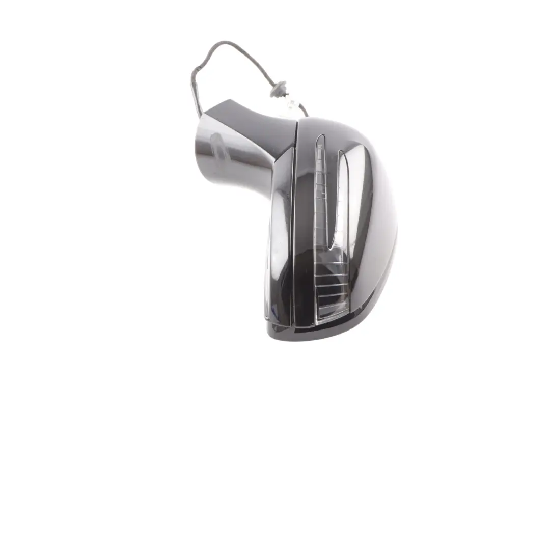Mercedes SLK R172 Wing Mirror Outside Left N/S Black Schwarz - 040 - SKU RHD-A1728101700-BLA1 - Part number A1728101700