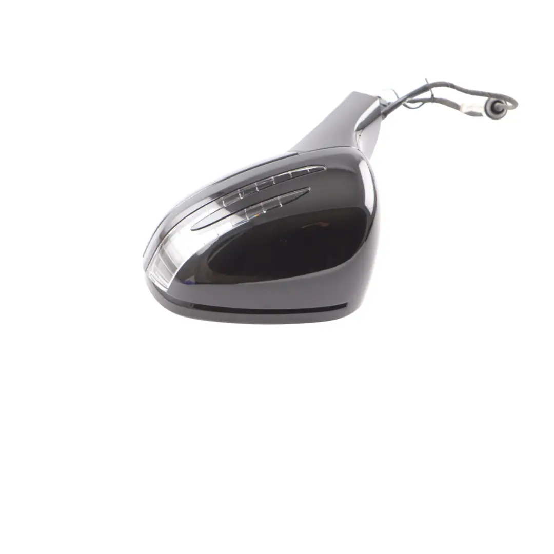Mercedes SLK R172 Wing Mirror Outside Left N/S Black Schwarz - 040 - SKU RHD-A1728101700-BLA1 - Part number A1728101700