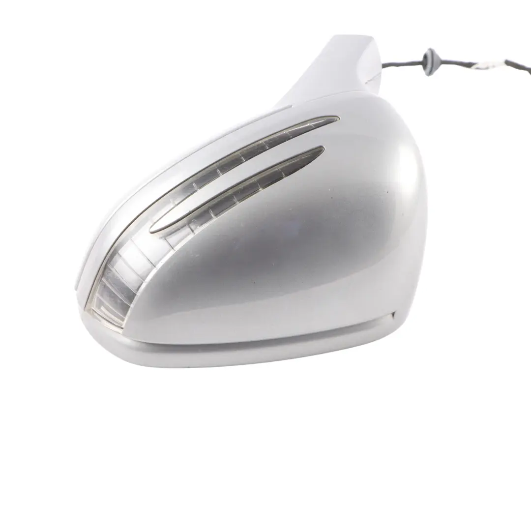 Wing Mirror Left N/S Outside Palladium Silver Metallic - 792 to Mercedes SLK R172 with Part number A1728101700 Mercedes SLK R172 Wing Mirror Left N/S Outside Palladium Silver Metallic - 792 - SKU RHD-A1728101700-PAL - Part number A1728101700