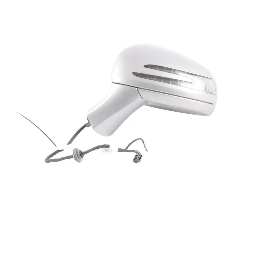 Mercedes SLK R172 Wing Mirror Left N/S Outside Palladium Silver Metallic - 792 - SKU RHD-A1728101700-PAL - Part number A1728101700
