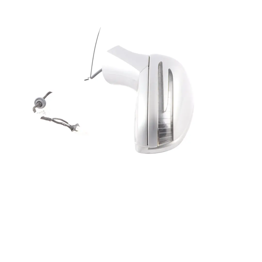 Mercedes SLK R172 Wing Mirror Left N/S Outside Palladium Silver Metallic - 792 - SKU RHD-A1728101700-PAL - Part number A1728101700