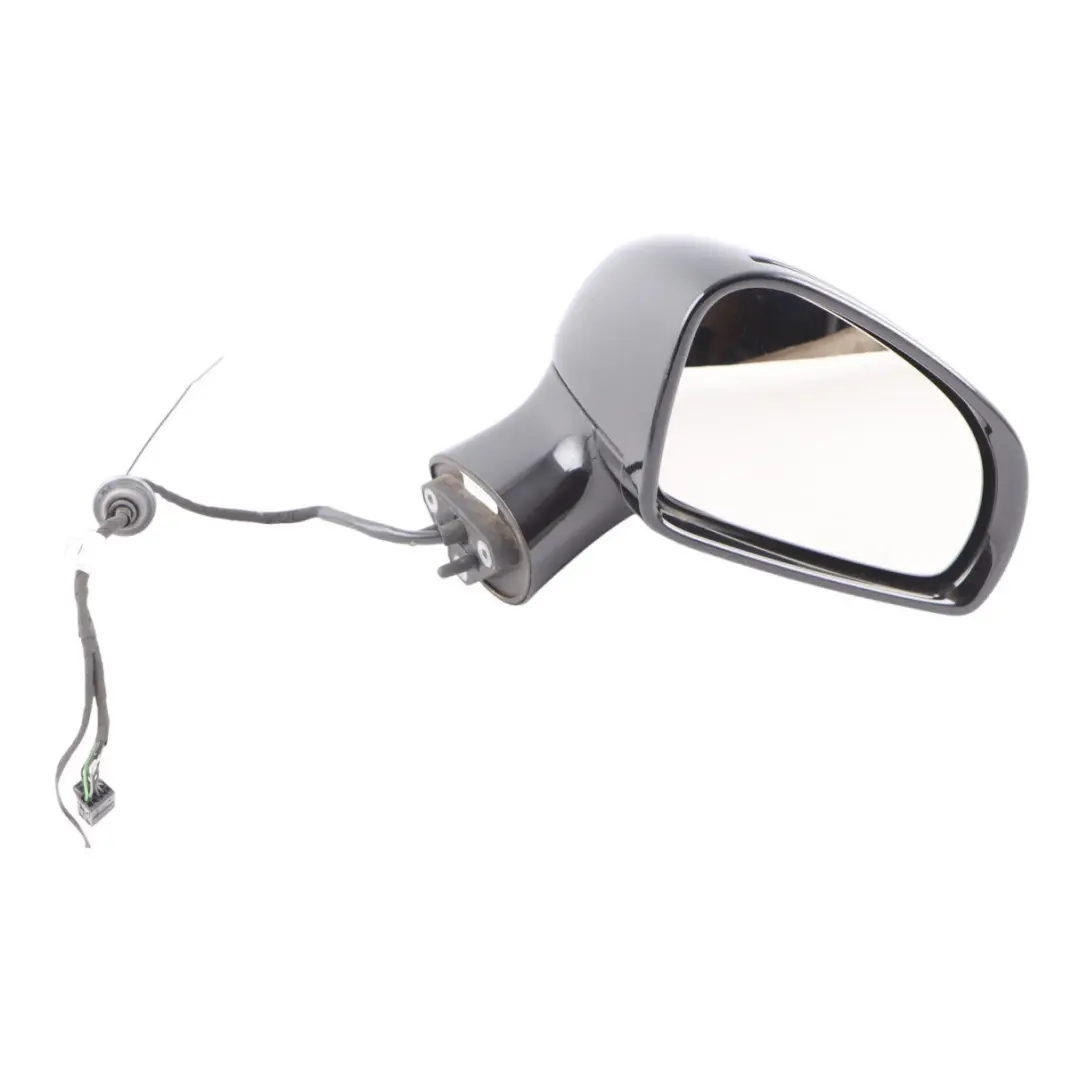 Mercedes SLK R172 Wing Mirror Outside Right O/S Black Schwarz - 040 - SKU RHD-A1728101800-BLA - Part number A1728101800