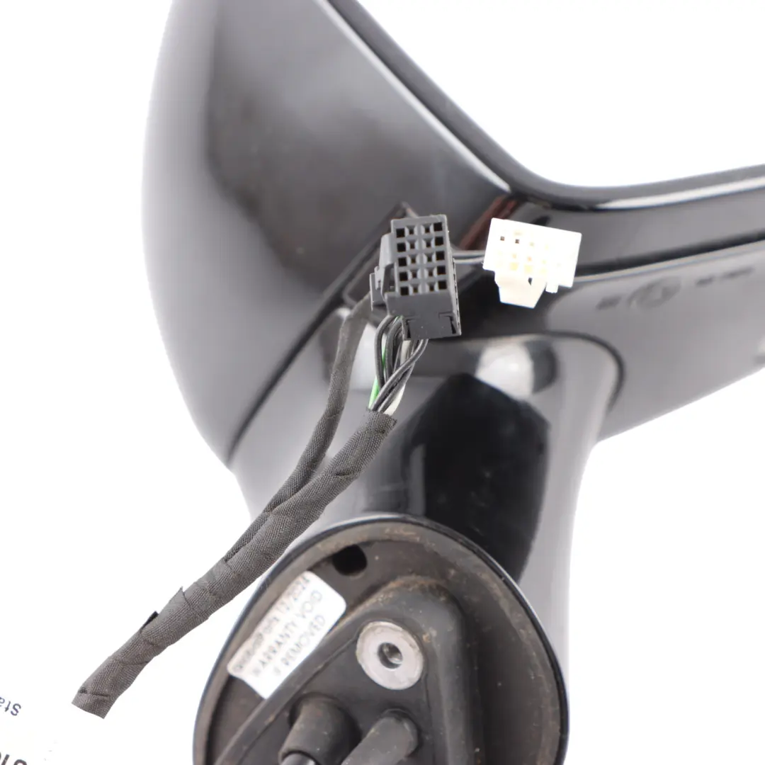 Mercedes SLK R172 Wing Mirror Outside Right O/S Black Schwarz - 040 - SKU RHD-A1728101800-BLA - Part number A1728101800