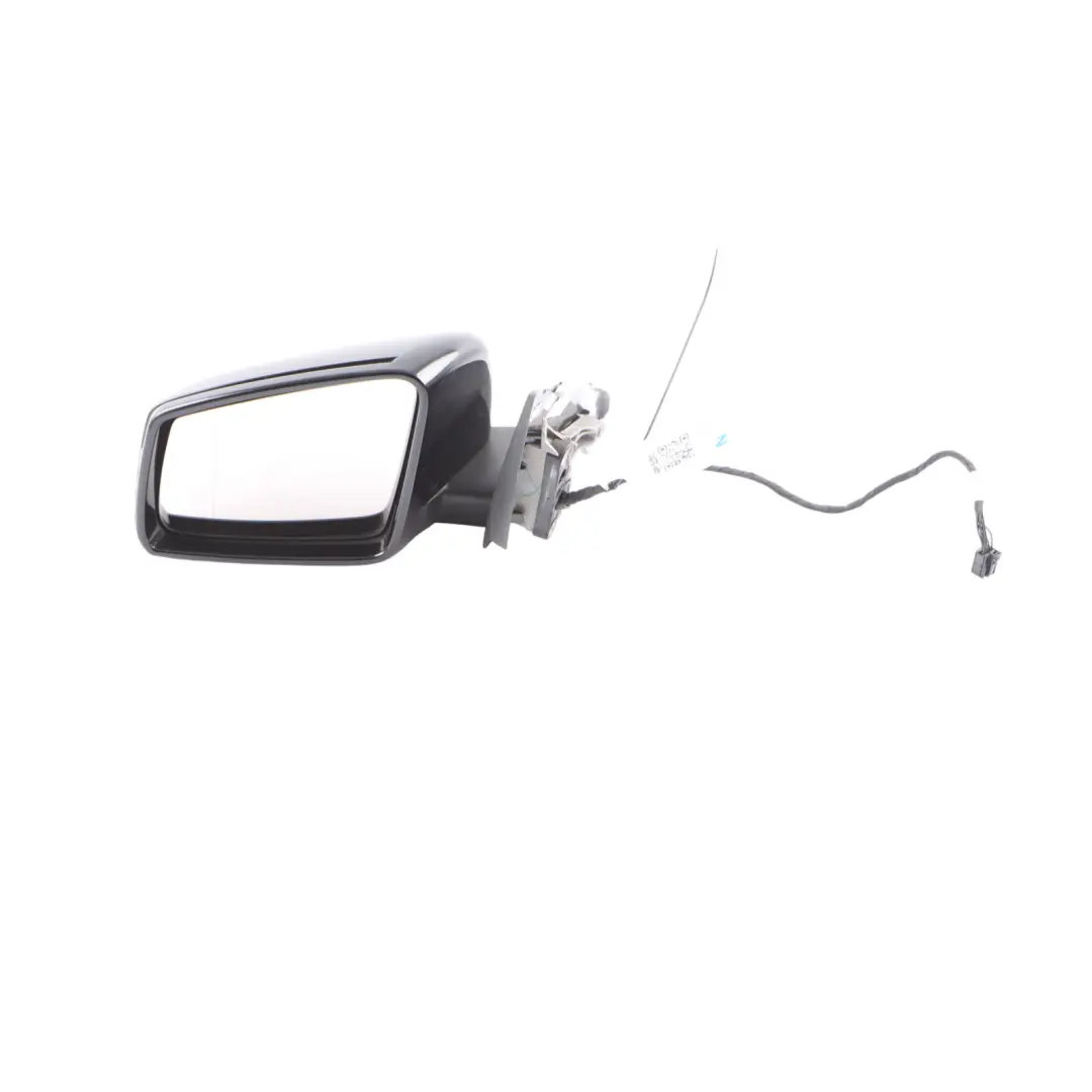 Mercedes W176 Mirror Wing Door Left N/S Outside Black - SKU RHD-A1768100176-BLK - Part number A1768100176