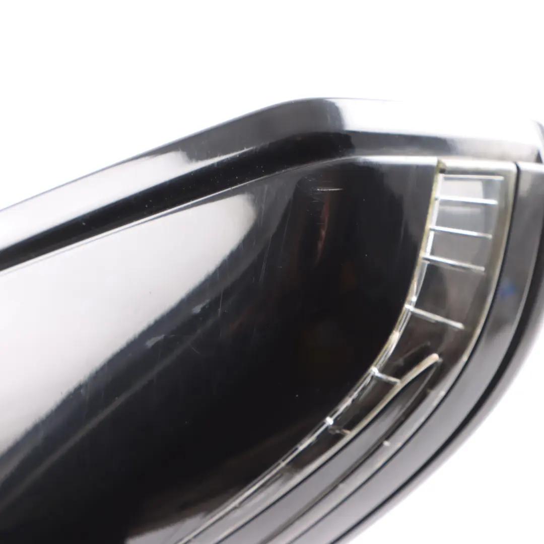 Mercedes W176 Mirror Wing Door Left N/S Outside Black - SKU RHD-A1768100176-BLK - Part number A1768100176