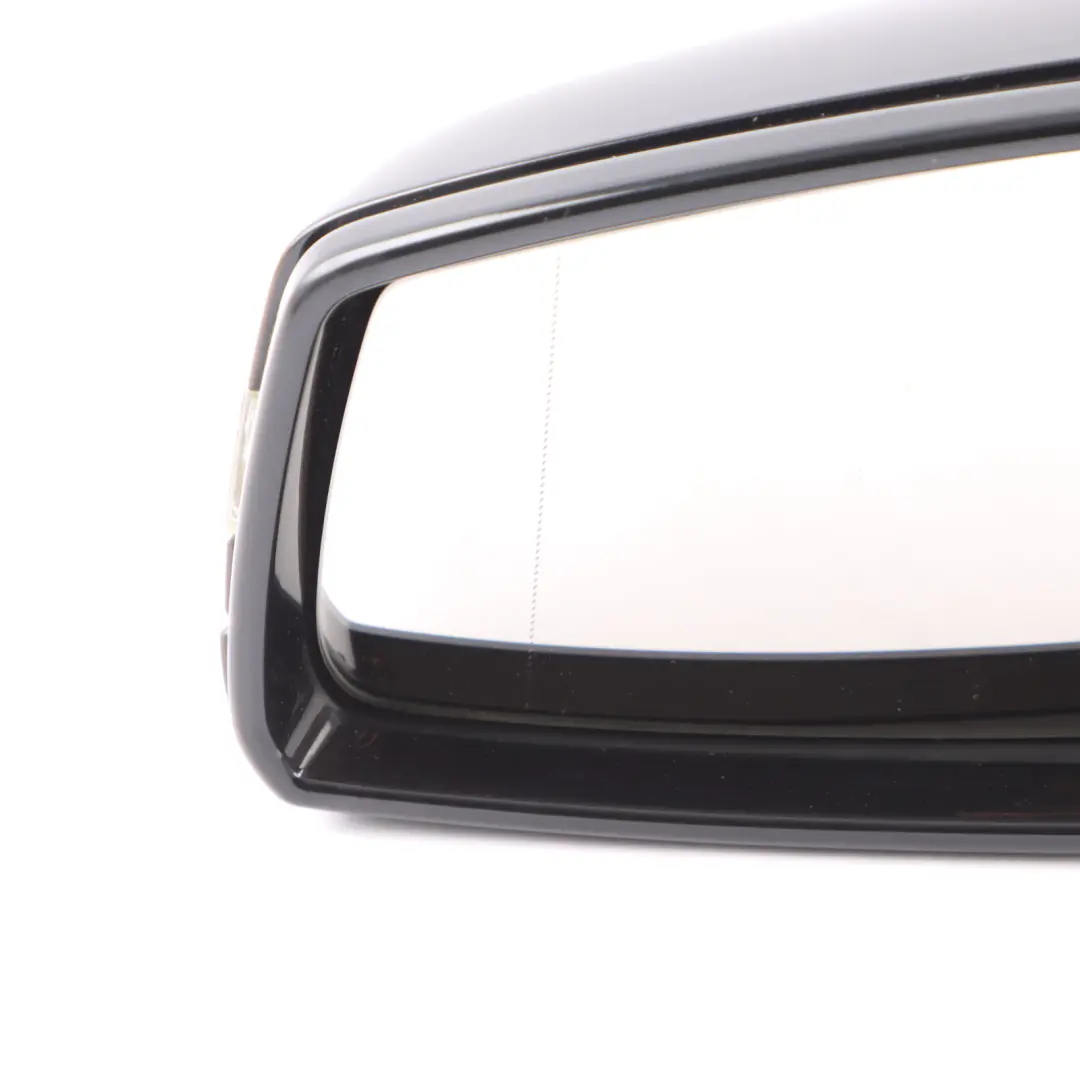 Mercedes W176 Mirror Wing Door Left N/S Outside Black - SKU RHD-A1768100176-BLK - Part number A1768100176