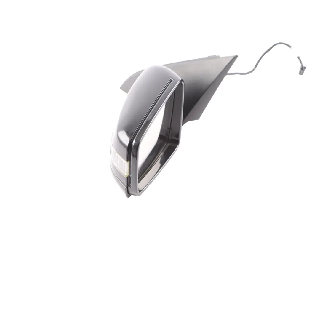 Mercedes W176 Mirror Wing Door Left N/S Outside Black - SKU RHD-A1768100176-BLK - Part number A1768100176