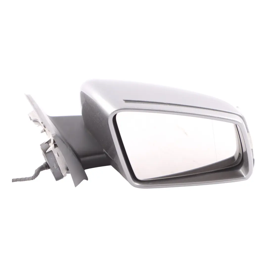 Wing Mirror Outside Power Fold Door Right O/S Mountain Grey - 787 to Mercedes W176 with Part number A1768100200 Mercedes W176 Wing Mirror Outside Power Fold Door Right O/S Mountain Grey - 787 - SKU rhd-A1768100200-MG - Part number A1768100200