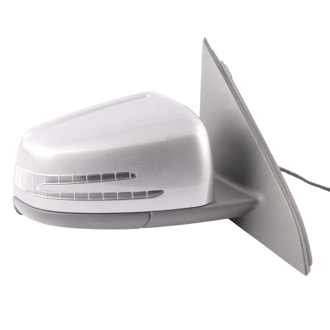 Wing Mirror Outside Power Fold Door Right O/S Mountain Grey - 787 to Mercedes W176 with Part number A1768100200 Mercedes W176 Wing Mirror Outside Power Fold Door Right O/S Mountain Grey - 787 - SKU rhd-A1768100200-MG - Part number A1768100200