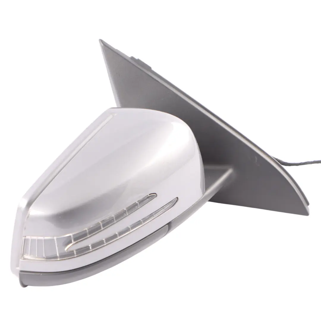 Wing Mirror Outside Power Fold Door Right O/S Mountain Grey - 787 to Mercedes W176 with Part number A1768100200 Mercedes W176 Wing Mirror Outside Power Fold Door Right O/S Mountain Grey - 787 - SKU rhd-A1768100200-MG - Part number A1768100200