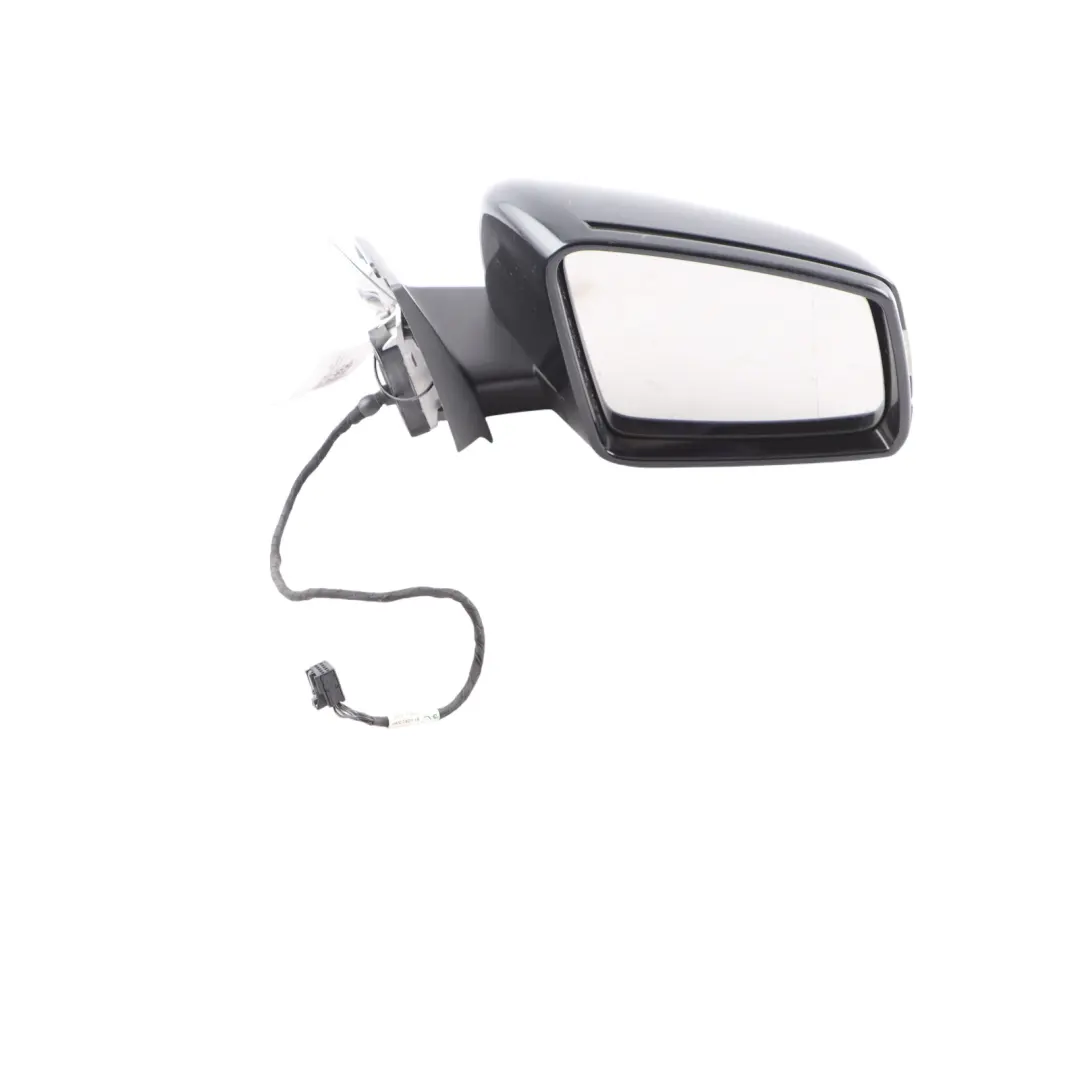 Wing Mirror Door Right O/S Outside Kosmos Black Metallic - 191 to Mercedes W176 with Part number A1768100216 Mercedes W176 Wing Mirror Door Right O/S Outside Kosmos Black Metallic - 191 - SKU RHD-A1768100216-KB - Part number A1768100216