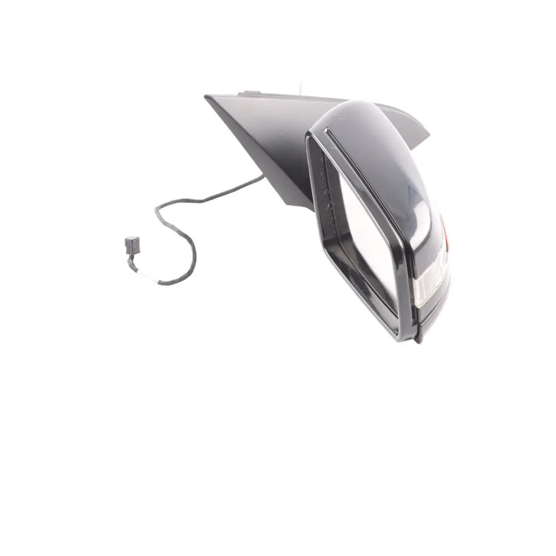 Wing Mirror Door Right O/S Outside Kosmos Black Metallic - 191 to Mercedes W176 with Part number A1768100216 Mercedes W176 Wing Mirror Door Right O/S Outside Kosmos Black Metallic - 191 - SKU RHD-A1768100216-KB - Part number A1768100216