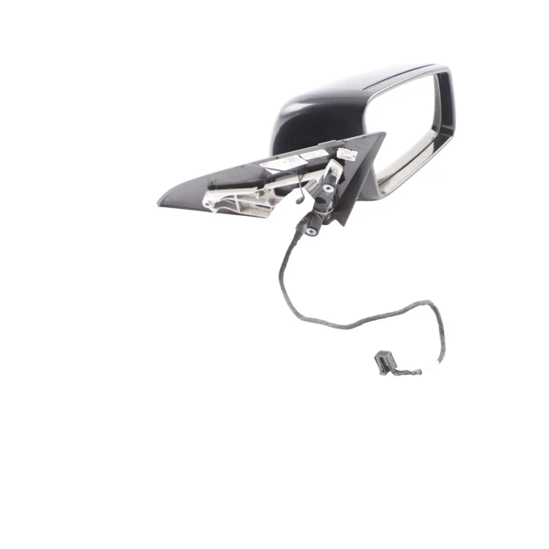 Wing Mirror Door Right O/S Outside Kosmos Black Metallic - 191 to Mercedes W176 with Part number A1768100216 Mercedes W176 Wing Mirror Door Right O/S Outside Kosmos Black Metallic - 191 - SKU RHD-A1768100216-KB - Part number A1768100216