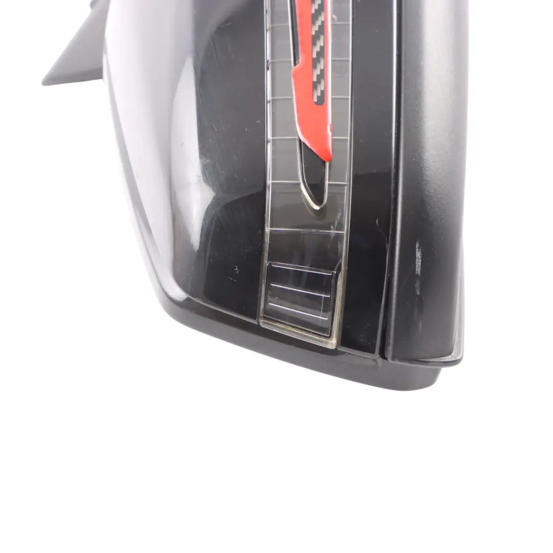 Wing Mirror Door Right O/S Outside Kosmos Black Metallic - 191 to Mercedes W176 with Part number A1768100216 Mercedes W176 Wing Mirror Door Right O/S Outside Kosmos Black Metallic - 191 - SKU RHD-A1768100216-KB - Part number A1768100216
