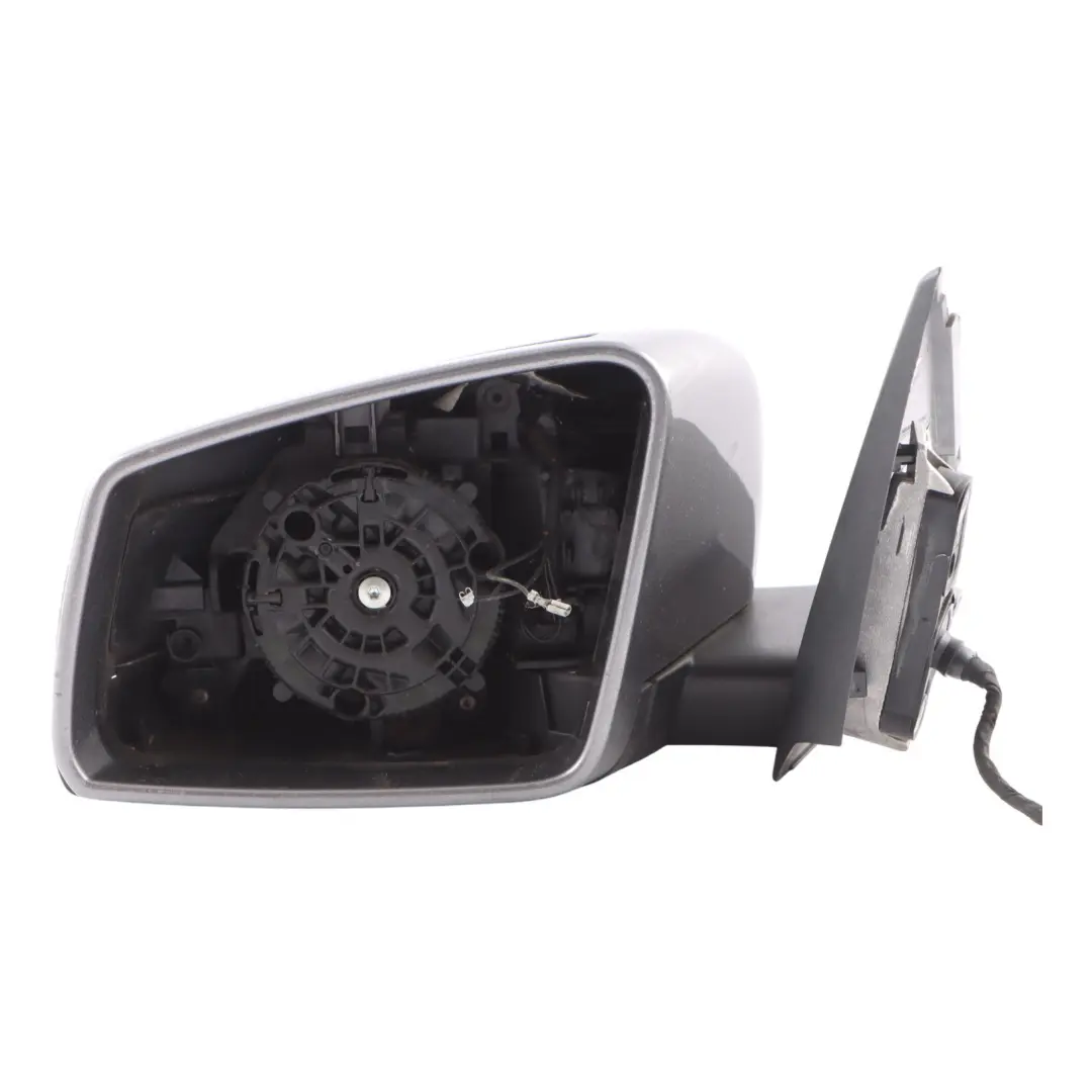 Wing Mirror Outside Power Fold Door Left N/S Mountain Grey - 787 to Mercedes W176 with Part number A1768100300 Mercedes W176 Wing Mirror Outside Power Fold Door Left N/S Mountain Grey - 787 - SKU rhd-A1768100300-MG - Part number A1768100300