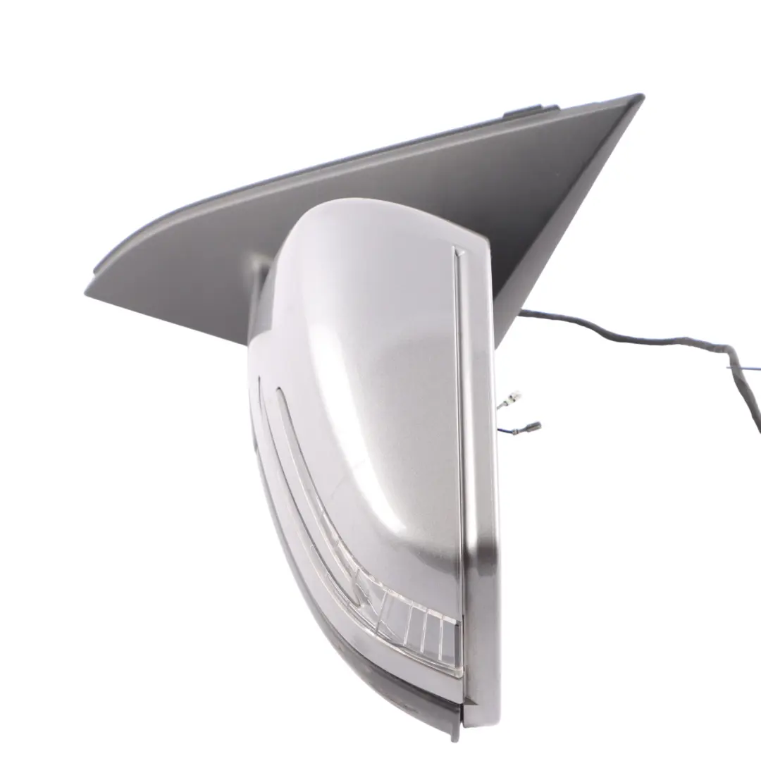 Wing Mirror Outside Power Fold Door Left N/S Mountain Grey - 787 to Mercedes W176 with Part number A1768100300 Mercedes W176 Wing Mirror Outside Power Fold Door Left N/S Mountain Grey - 787 - SKU rhd-A1768100300-MG - Part number A1768100300