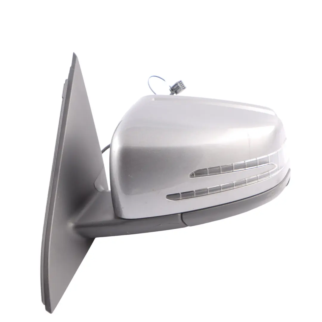 Wing Mirror Outside Power Fold Door Left N/S Mountain Grey - 787 to Mercedes W176 with Part number A1768100300 Mercedes W176 Wing Mirror Outside Power Fold Door Left N/S Mountain Grey - 787 - SKU rhd-A1768100300-MG - Part number A1768100300