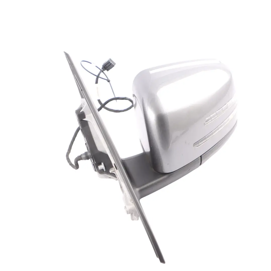 Wing Mirror Outside Power Fold Door Left N/S Mountain Grey - 787 to Mercedes W176 with Part number A1768100300 Mercedes W176 Wing Mirror Outside Power Fold Door Left N/S Mountain Grey - 787 - SKU rhd-A1768100300-MG - Part number A1768100300