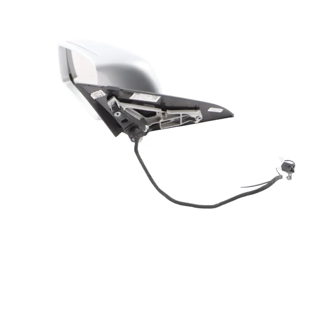 Mercedes W176 Wing Mirror Outside Power Fold Door Left N/S Polar Silver - 761 - SKU rhd-A1768100300-PLS - Part number A1768100300