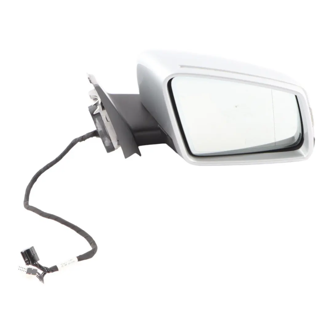 Mercedes W176 Wing Mirror Door Right O/S Outside Power Fold Polar Silver - 761 - SKU rhd-A1768100400-PLS - Part number A1768100400