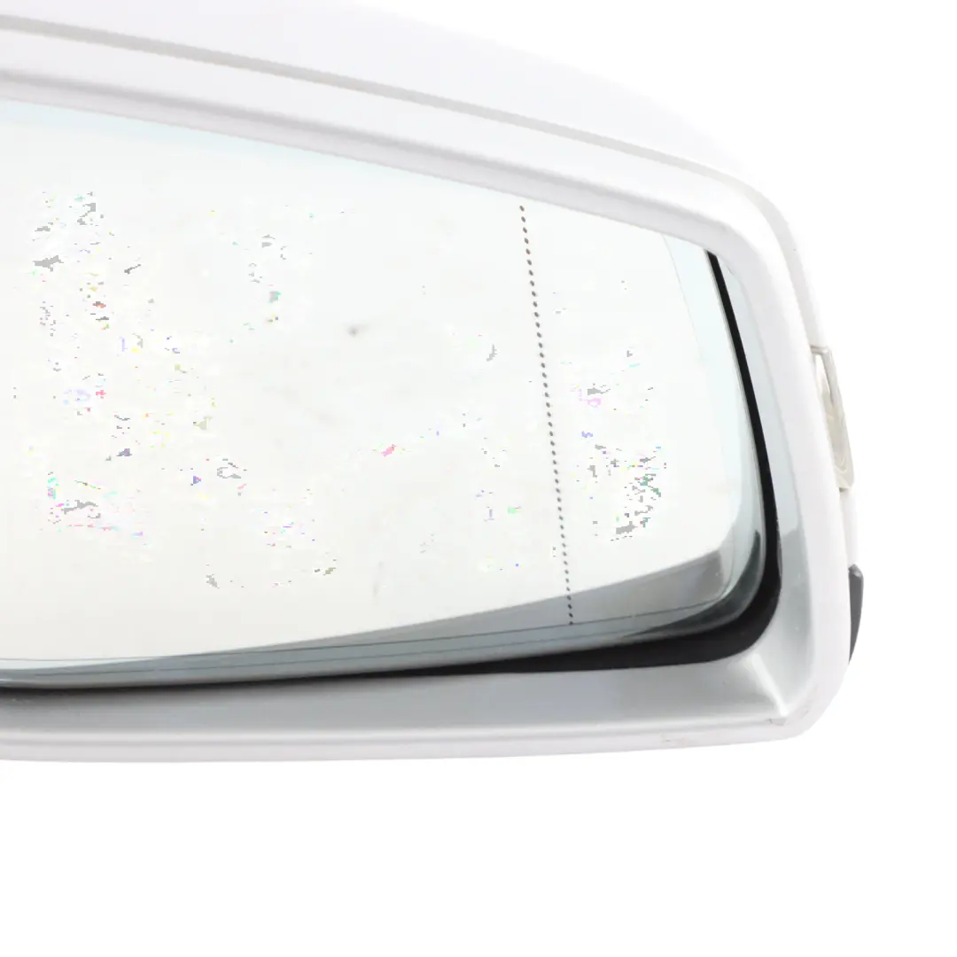 Mercedes W176 Wing Mirror Door Right O/S Outside Power Fold Polar Silver - 761 - SKU rhd-A1768100400-PLS - Part number A1768100400