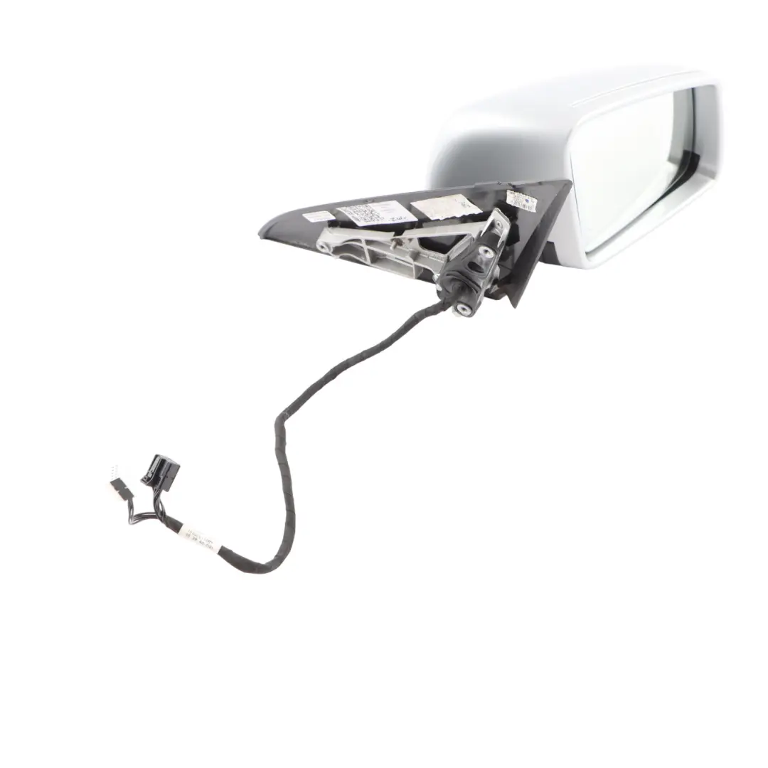 Mercedes W176 Wing Mirror Door Right O/S Outside Power Fold Polar Silver - 761 - SKU rhd-A1768100400-PLS - Part number A1768100400