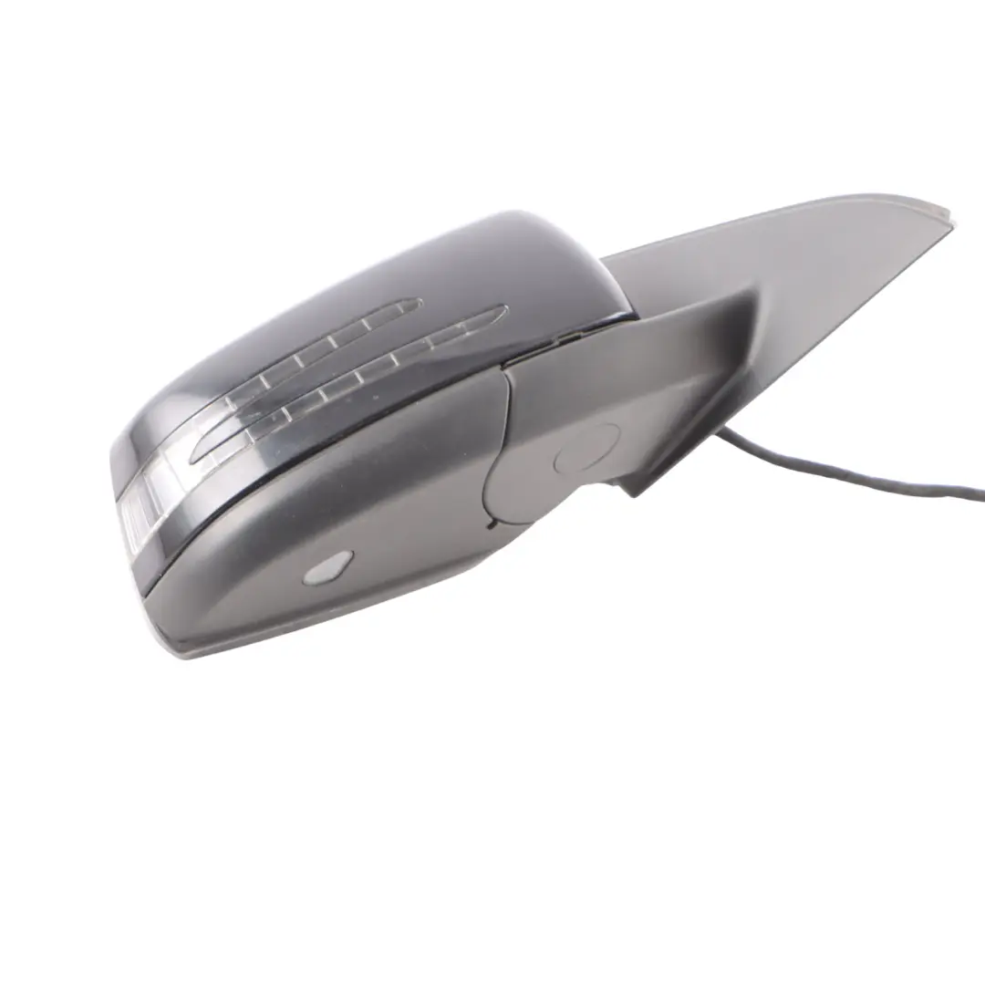 Wing Mirror Door Right O/S Power Fold Kosmos Black Metallic - 191 to Mercedes W176 with Part number A1768100476 Mercedes W176 Wing Mirror Door Right O/S Power Fold Kosmos Black Metallic - 191 - SKU rhd-A1768100476-KB - Part number A1768100476