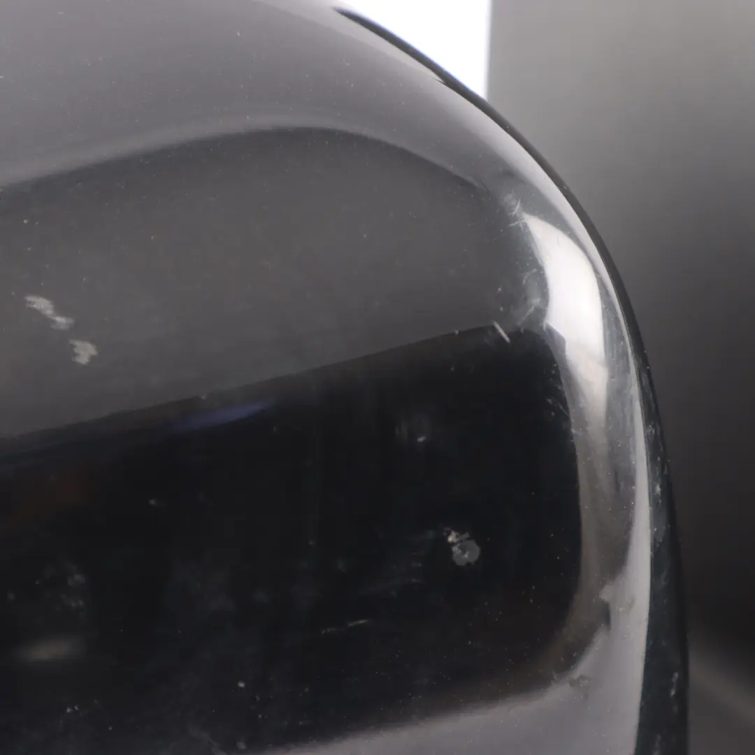 Mercedes W176 Wing Mirror Door Right O/S Power Fold Kosmos Black Metallic - 191 - SKU rhd-A1768100476-KB - Part number A1768100476