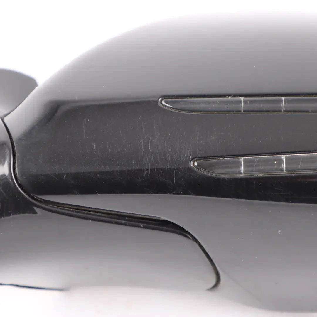 Mercedes CLC CL203 Wing Mirror Power Fold Left Door N/S Tanzanite Blue - 359 - SKU RHD-A2038109576-OB - Part number A2038109576
