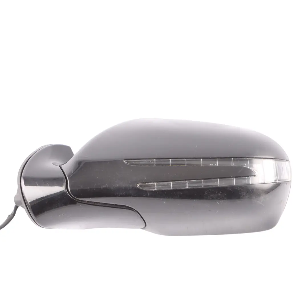 Mercedes CLC CL203 Wing Mirror Power Fold Left Door N/S Obsidian Black - 197 - SKU RHD-A2038109576-OB1 - Part number A2038109576