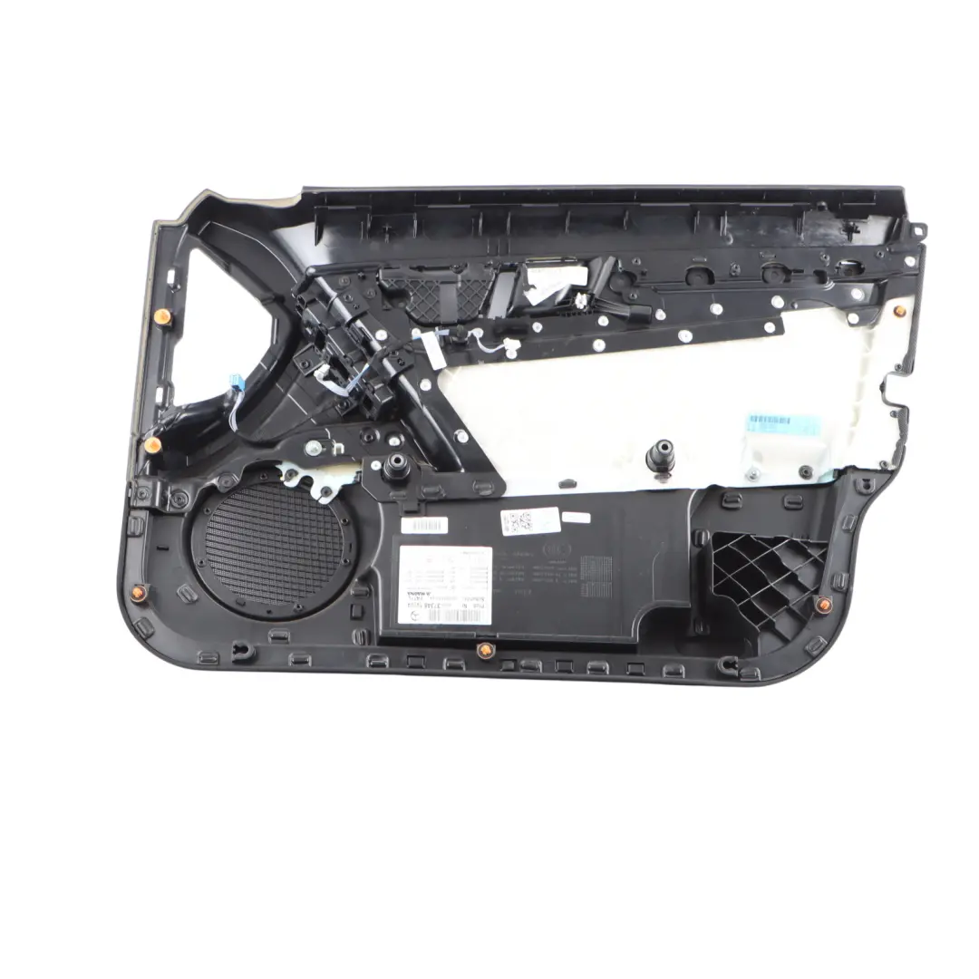 Mercedes W204 Door Card Front Left N/S Trim Panel Covering Fabric Black - SKU RHD-A2047200163 - Part number A2047200163