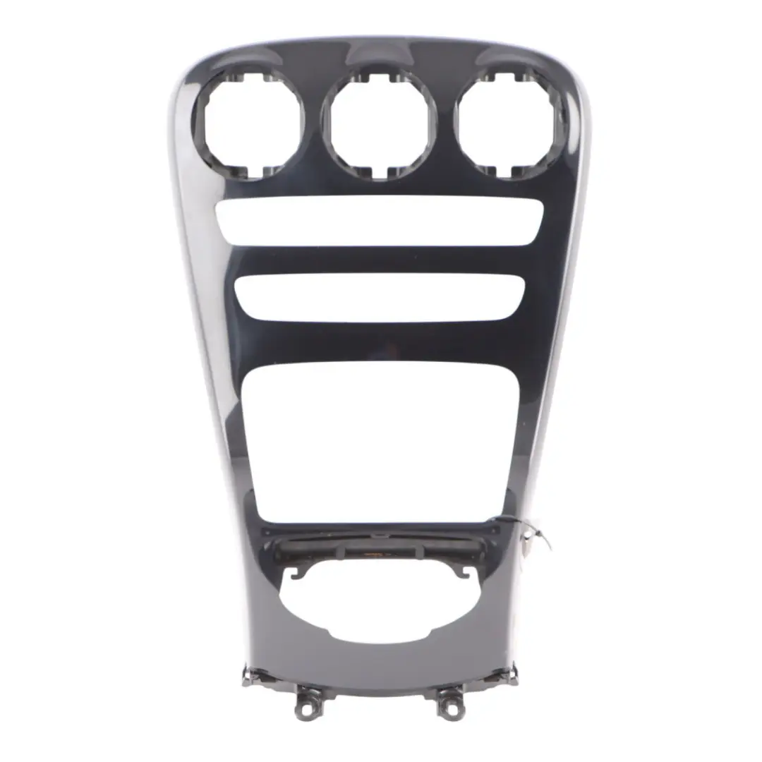 Centre Console Panel Trim Cover Black Ash Wood Mercedes W205 - SKU RHD-A2056803805-1 - Part number A2056803805