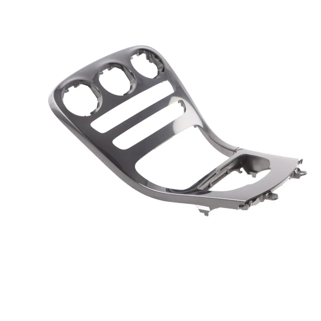 Centre Console Panel Trim Cover Black Ash Wood Mercedes W205 - SKU RHD-A2056803805-1 - Part number A2056803805