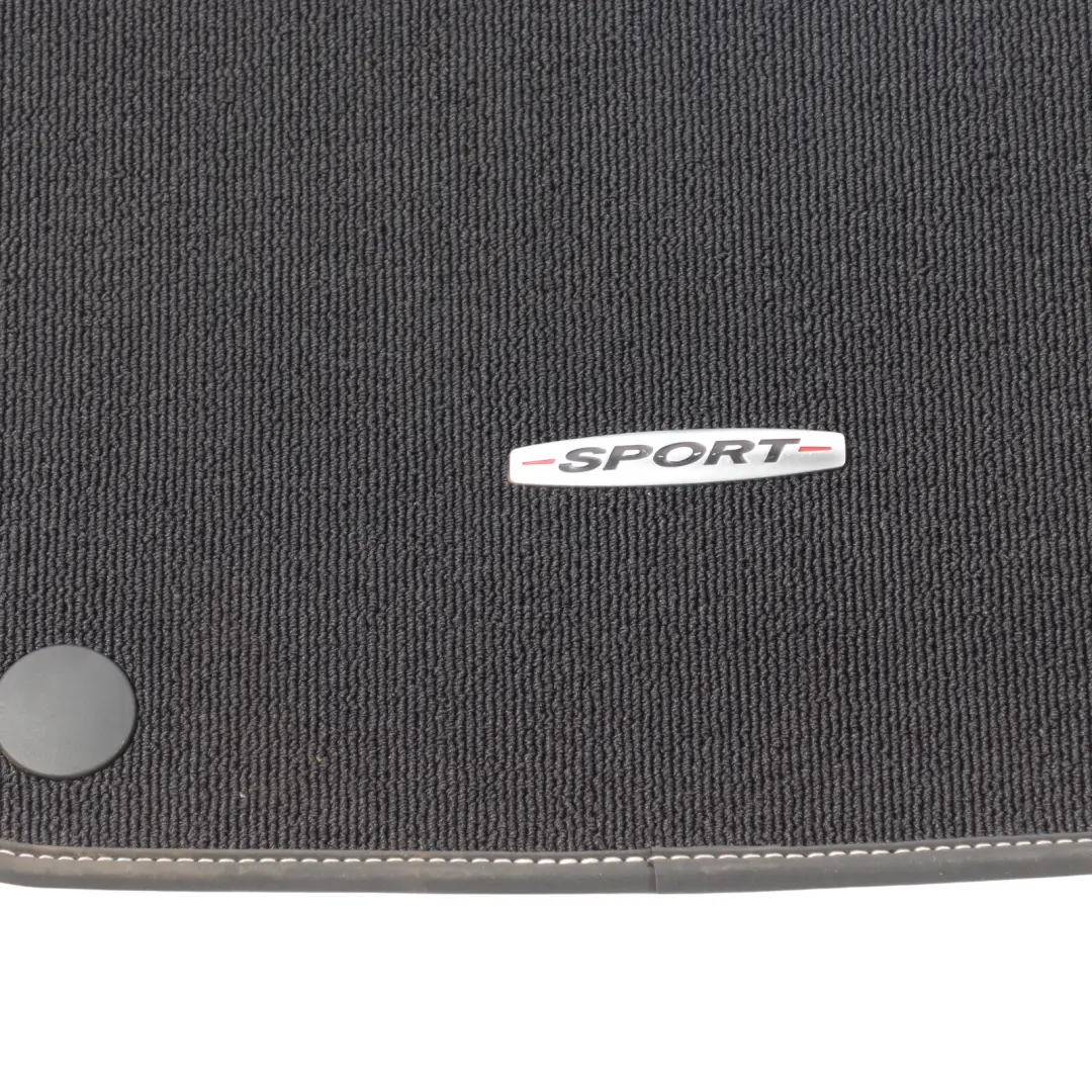 Front Rear Floor Mats Set Interior Velours Sport to Mercedes W205 with Part number A2056809702 Mercedes W205 Front Rear Floor Mats Set Interior Velours Sport - SKU RHD-A2056809702 - Part number A2056809702