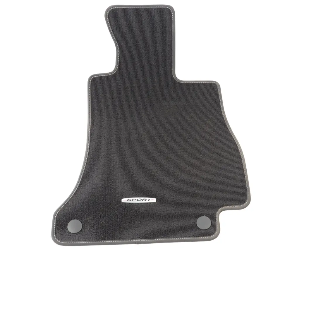 Front Rear Floor Mats Set Interior Velours Sport to Mercedes W205 with Part number A2056809702 Mercedes W205 Front Rear Floor Mats Set Interior Velours Sport - SKU RHD-A2056809702 - Part number A2056809702