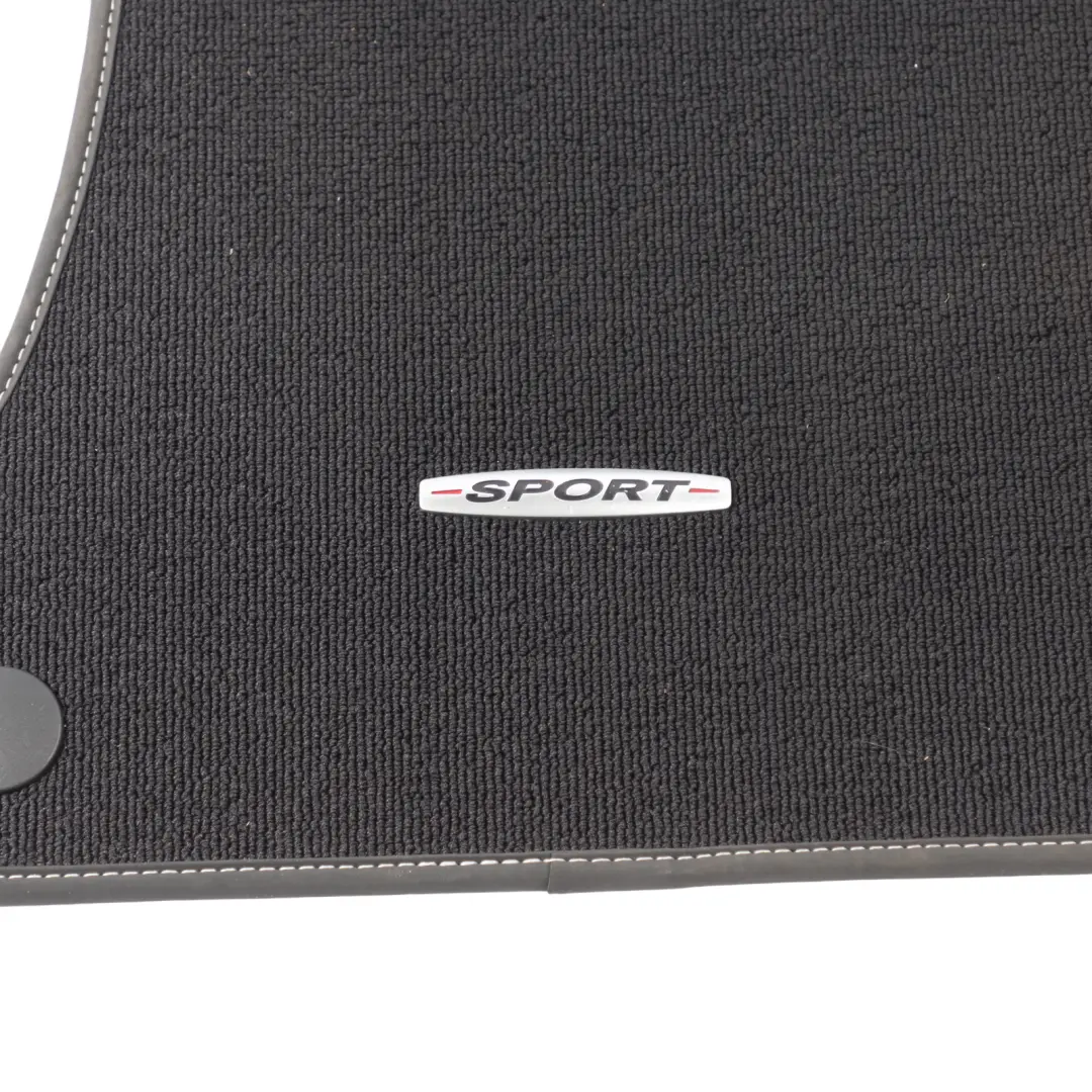Front Rear Floor Mats Set Interior Velours Sport to Mercedes W205 with Part number A2056809702 Mercedes W205 Front Rear Floor Mats Set Interior Velours Sport - SKU RHD-A2056809702 - Part number A2056809702