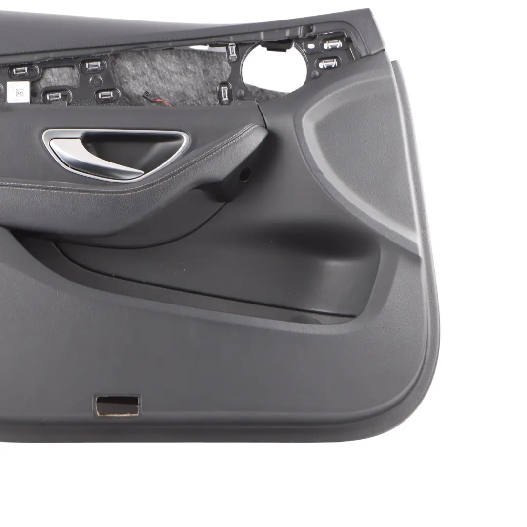 Door Card Trim Panel Front Left N/S Panel Black to Mercedes W205 with Part number A2057205127 Mercedes W205 Door Card Trim Panel Front Left N/S Panel Black - SKU RHD-A2057205127 - Part number A2057205127