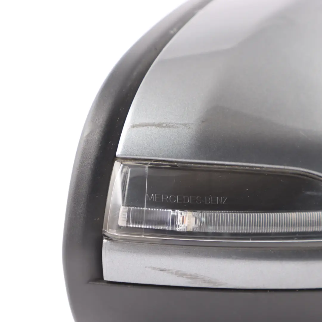 Mercedes W205 Wing Mirror Door Right O/S Outside Selenite Grey Metallic - 992 - SKU RHD-A2058100005-SEL - Part number A2058100005