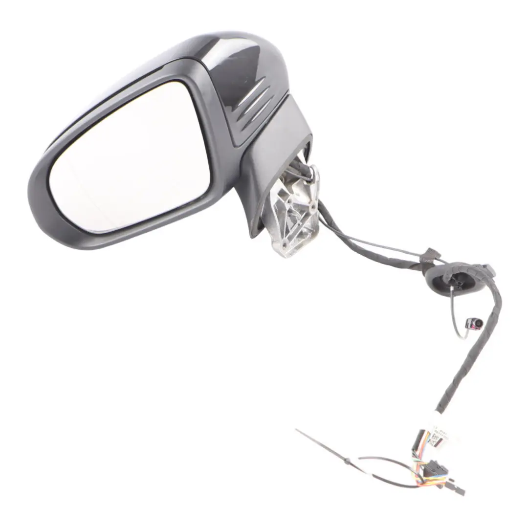 Mercedes C205 Coupe Wing Mirror Left N/S Obsidian Black Metallic - 197 - SKU RHD-A2058104105-OB1 - Part number A2058104105