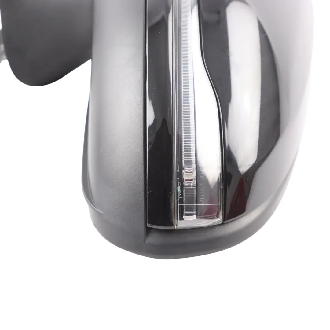 Mercedes C205 Coupe Wing Mirror Left N/S Obsidian Black Metallic - 197 - SKU RHD-A2058104105-OB1 - Part number A2058104105