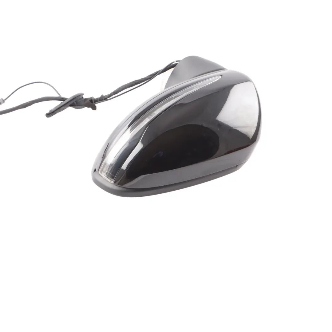 Mercedes C205 Coupe Wing Mirror Left N/S Obsidian Black Metallic - 197 - SKU RHD-A2058104105-OB1 - Part number A2058104105