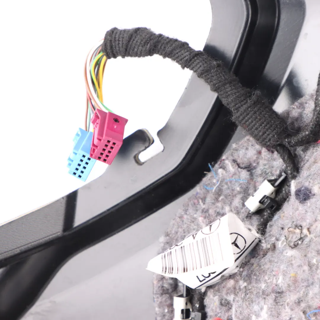 Door Card Front Left N/S Black Leather Trim Panel to Mercedes C207 with Part number A2077203700 Mercedes C207 Door Card Front Left N/S Black Leather Trim Panel - SKU RHD-A2077203700 - Part number A2077203700