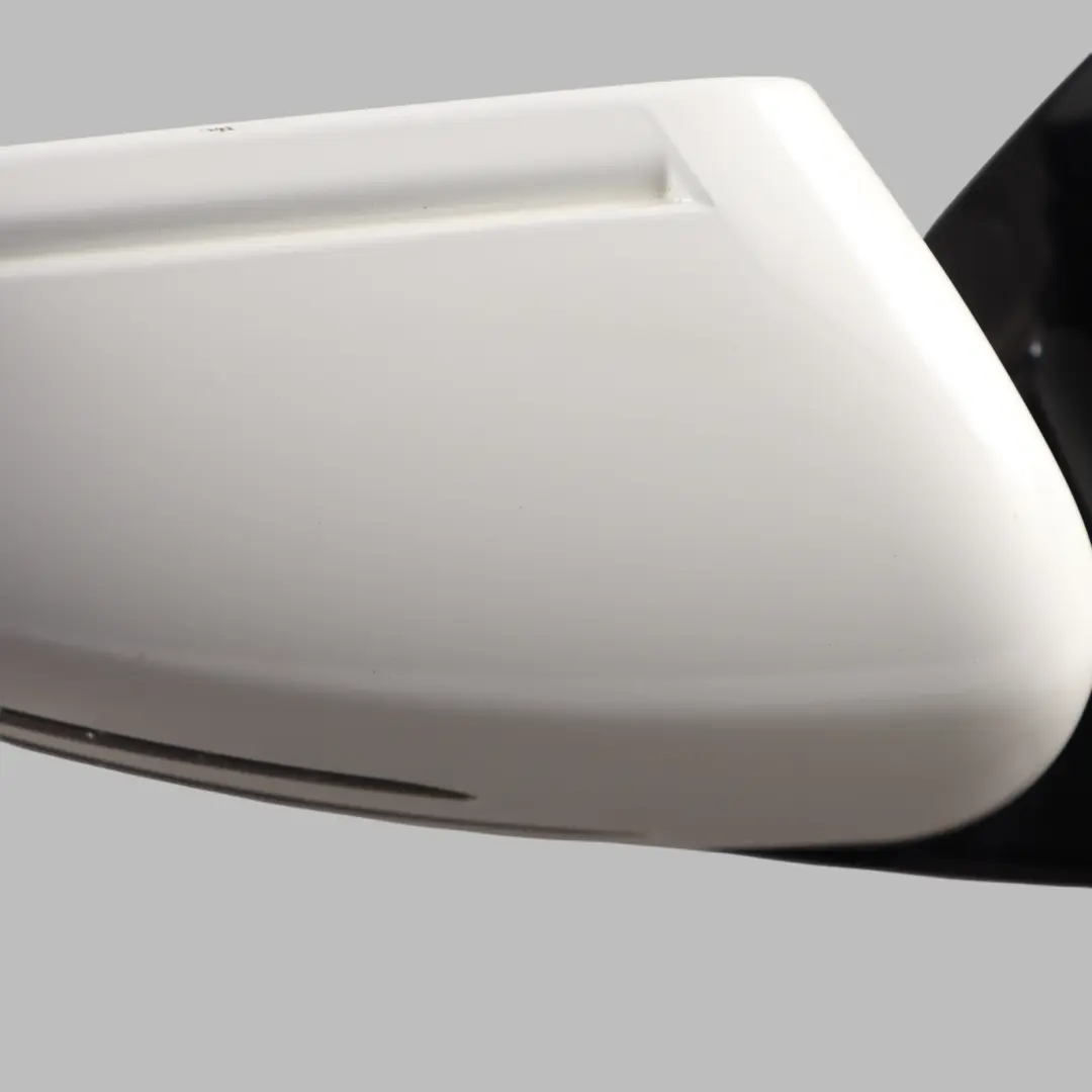 Mercedes C207 Wing Mirror Door Right O/S High Gloss Auto Dip Calcite White - 650 - SKU RHD-A2078101676-CW - Part number A2078101676