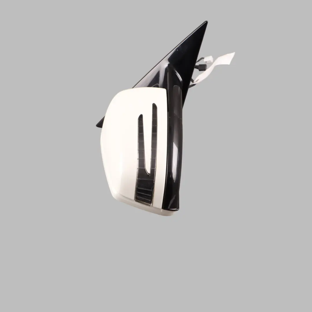 Mercedes C207 Wing Mirror Door Right O/S High Gloss Auto Dip Calcite White - 650 - SKU RHD-A2078101676-CW - Part number A2078101676
