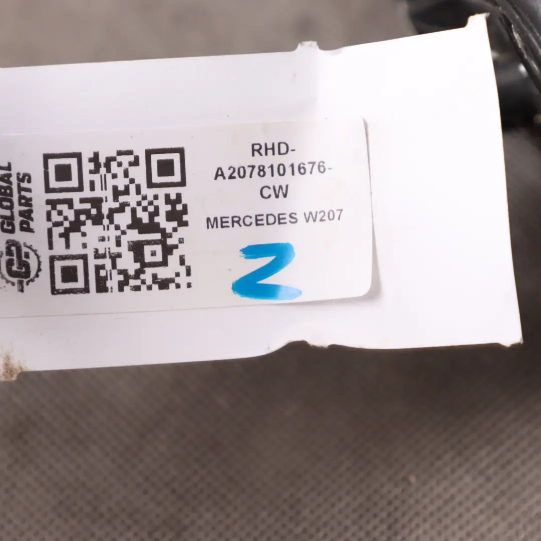 Wing Mirror Door Right O/S High Gloss Auto Dip Calcite White - 650 to Mercedes C207 with Part number A2078101676 Mercedes C207 Wing Mirror Door Right O/S High Gloss Auto Dip Calcite White - 650 - SKU RHD-A2078101676-CW - Part number A2078101676