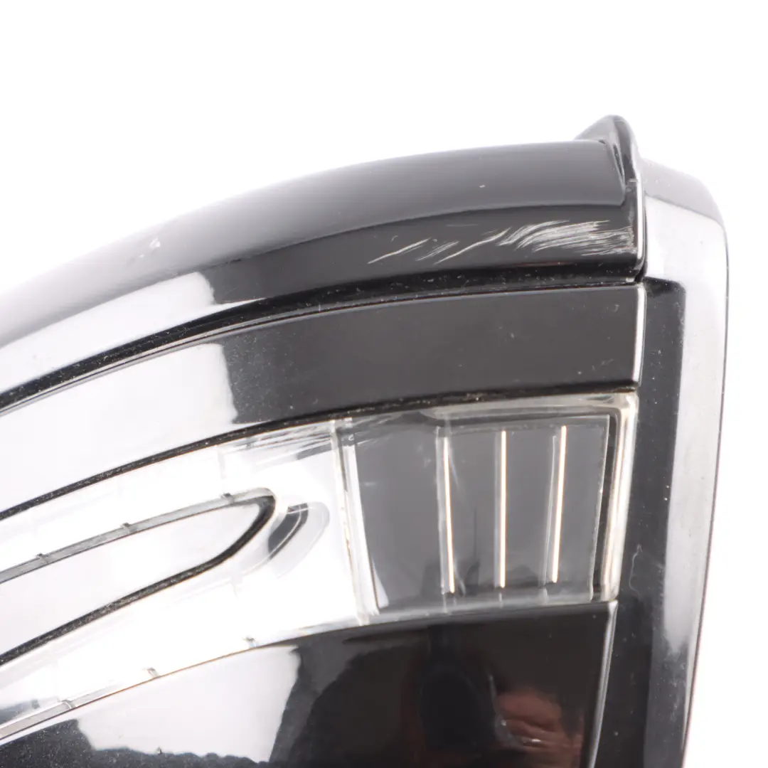 Mercedes C207 Wing Mirror Door Right O/S High Gloss Auto Dip Obsidian Black 197 - SKU rhd-A2078101676-OB1 - Part number A2078101676